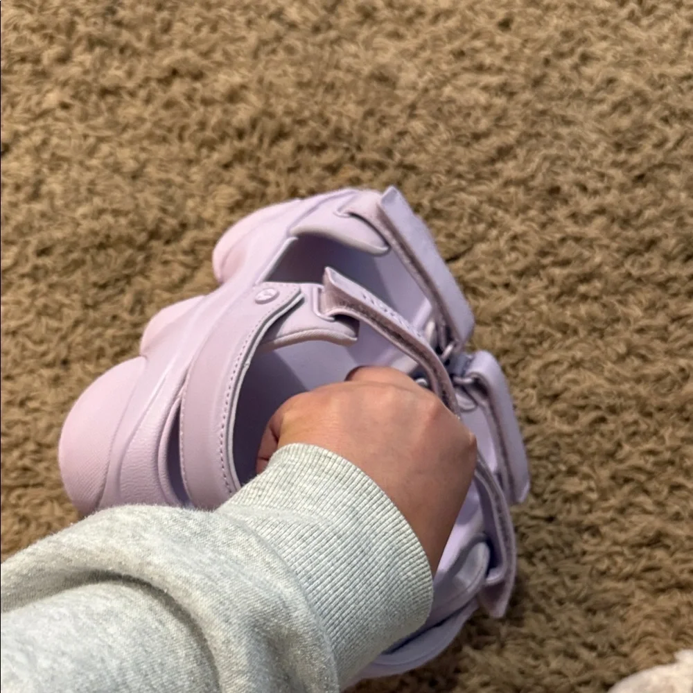 Jordan Lavender Platform Sandals